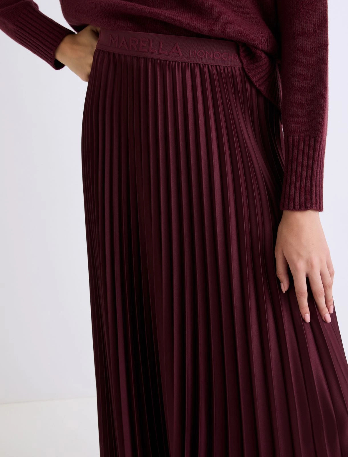 PONTIAC - Plissé-pleated skirt
