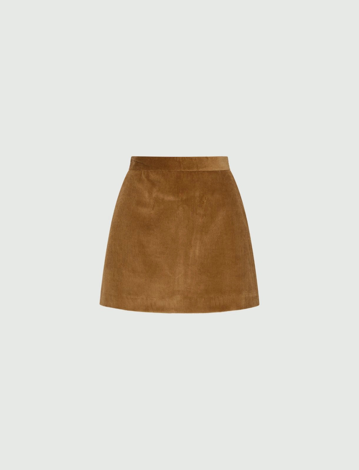 SERIO - Short velvet skirt