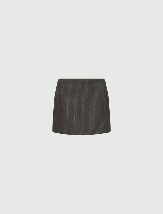 LITANIE - Short wool skirt