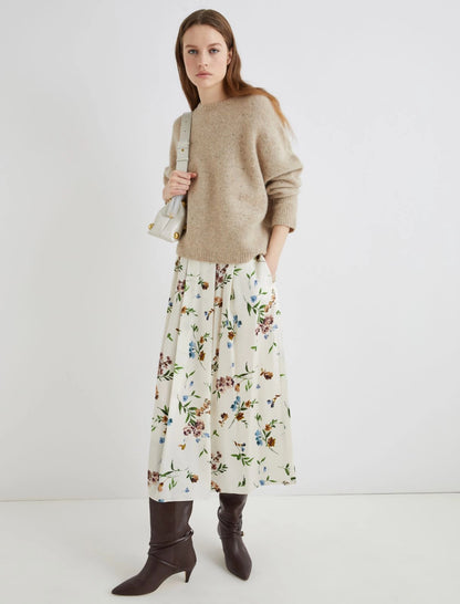 ASIAGO - Full satin skirt