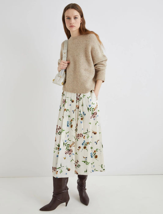 ASIAGO - Full satin skirt