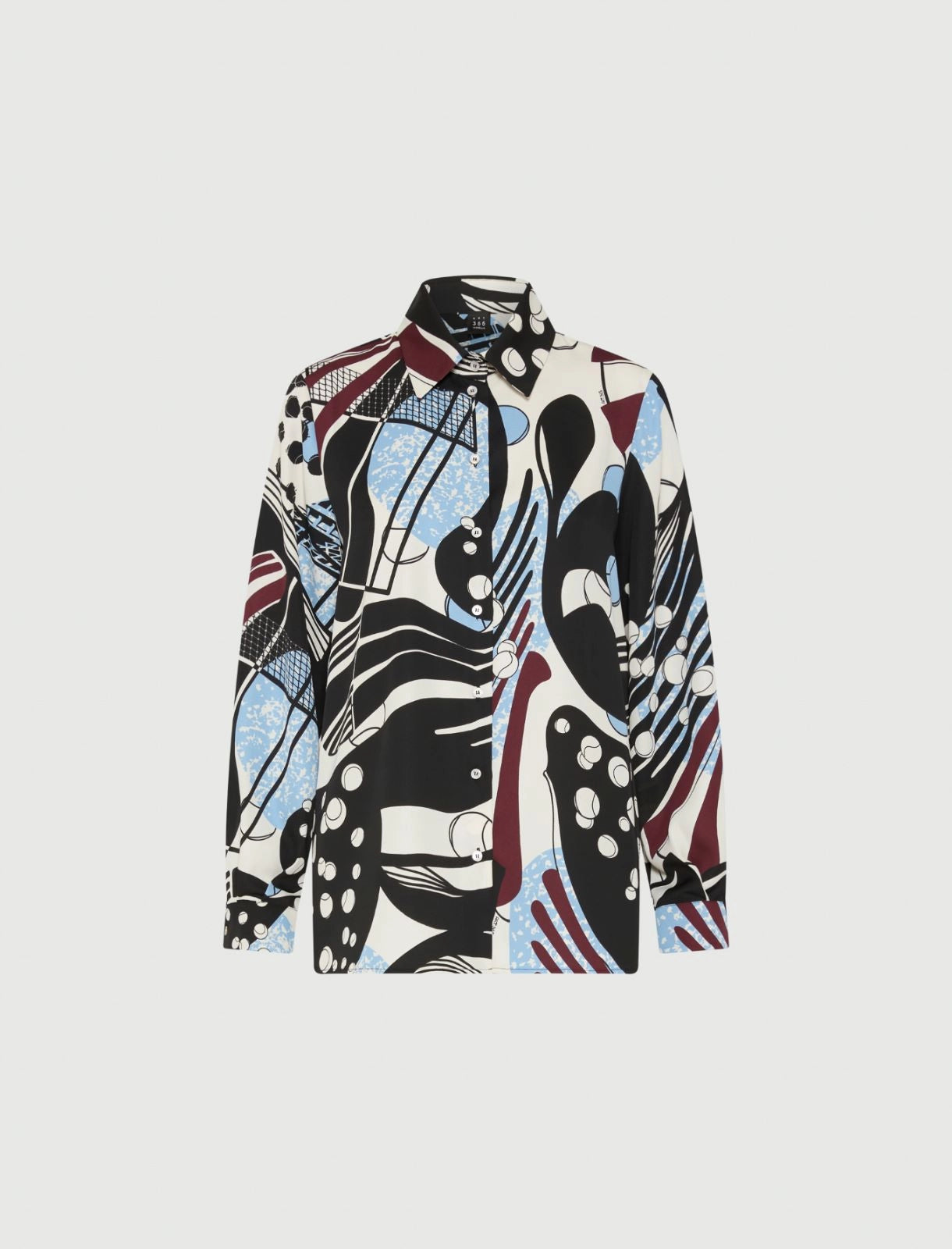 SPINTA - Printed satin shirt