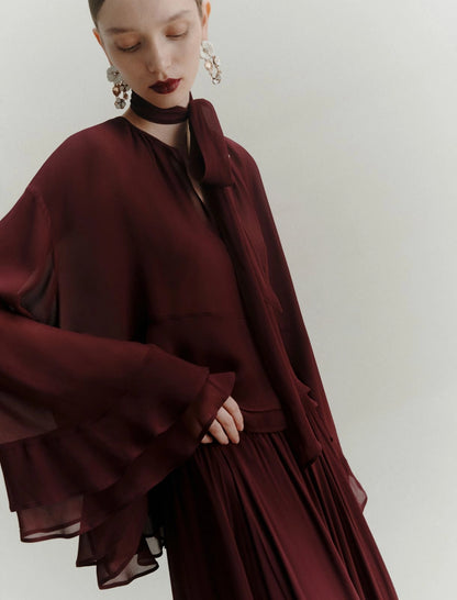 PRISCA - Georgette blouse
