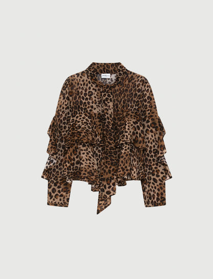 GALA - Flounced shirt