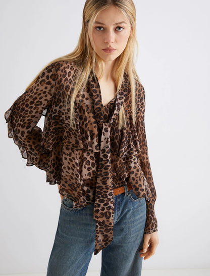 GALA - Flounced shirt