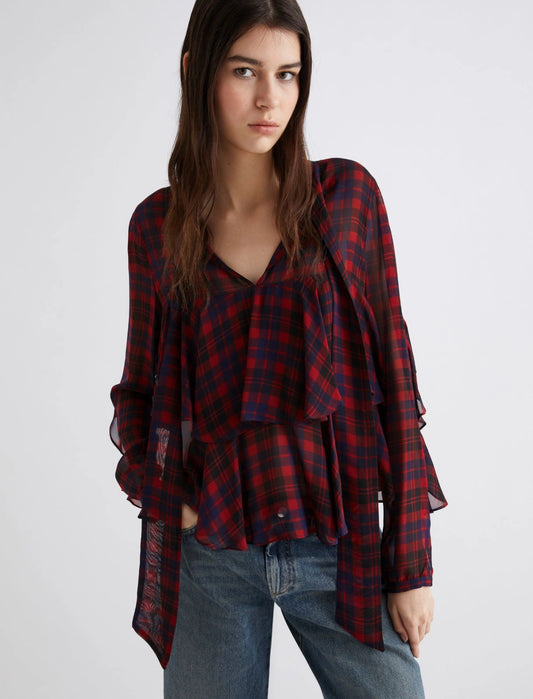 GALA - Flounced shirt