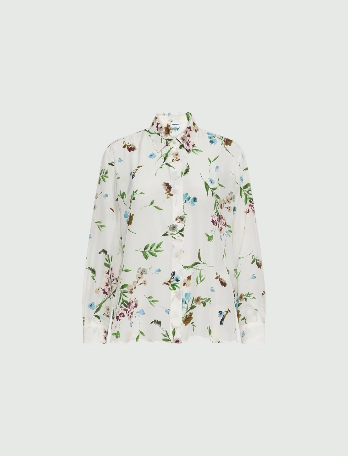 FARETRA - Printed silk shirt