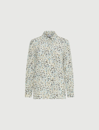 TUNDRA - Printed crepe shirt
