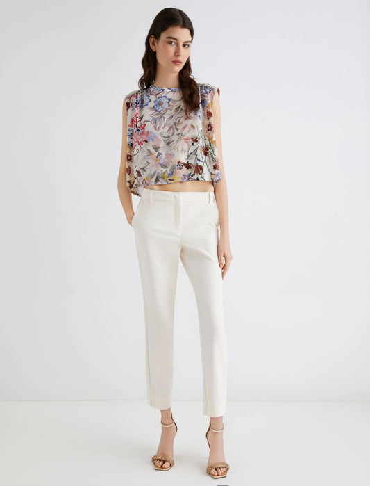 ABB - Stretch cotton chino trousers