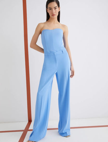 PASCIA - Envers satin trousers