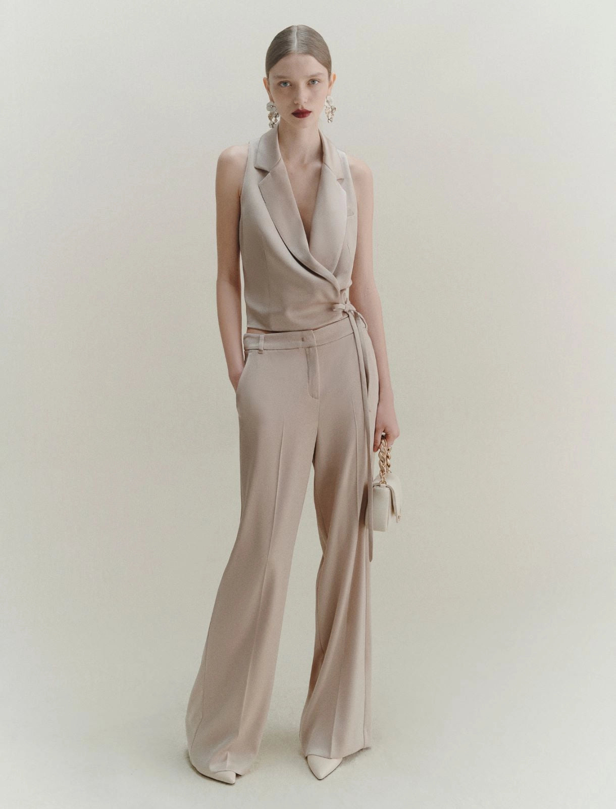 WOLF - Satin trousers