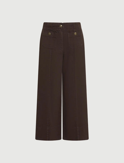 VELAIN - High-waisted trousers