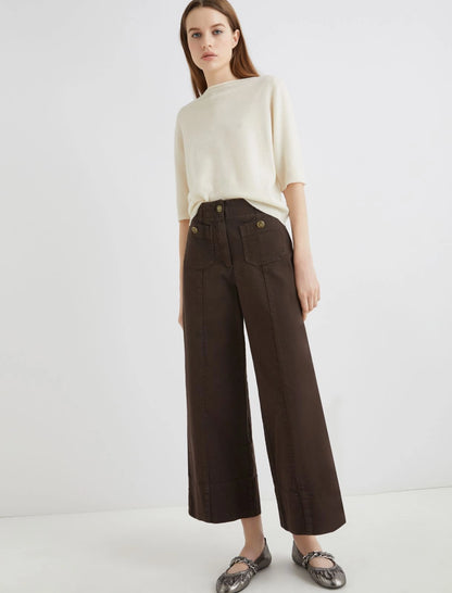 VELAIN - High-waisted trousers