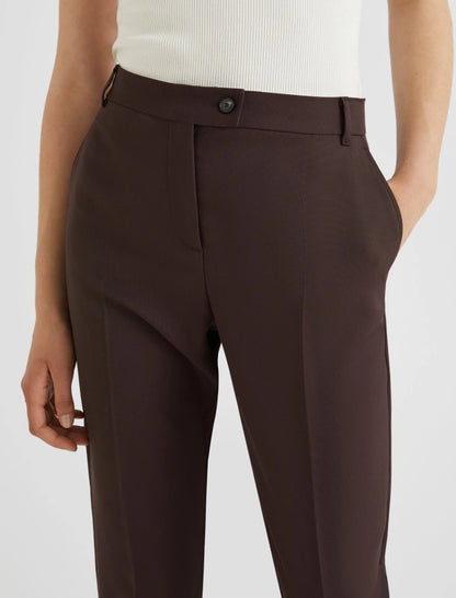 AEDO - Wool-blend chino trousers