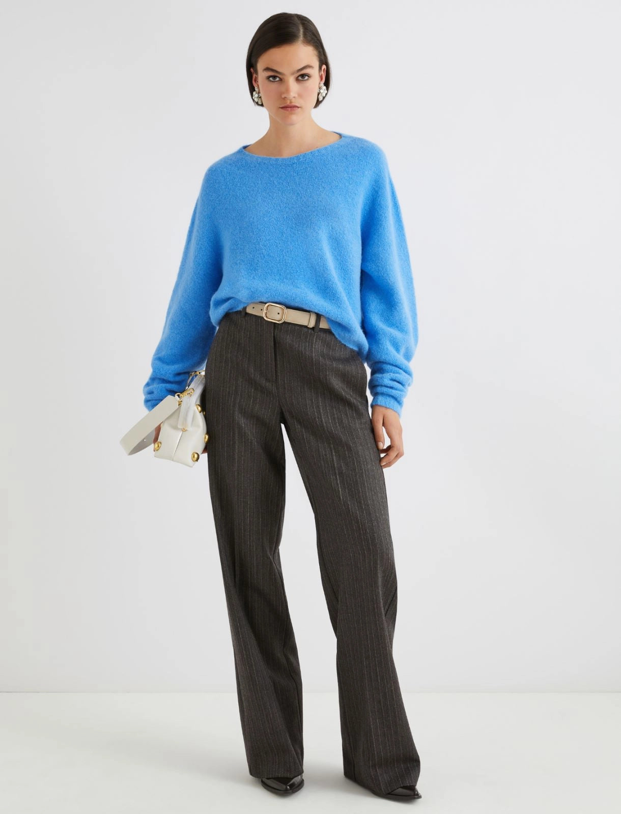 RENOIR - Straight-fit pure wool trousers