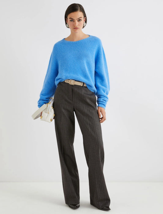 RENOIR - Straight-fit pure wool trousers