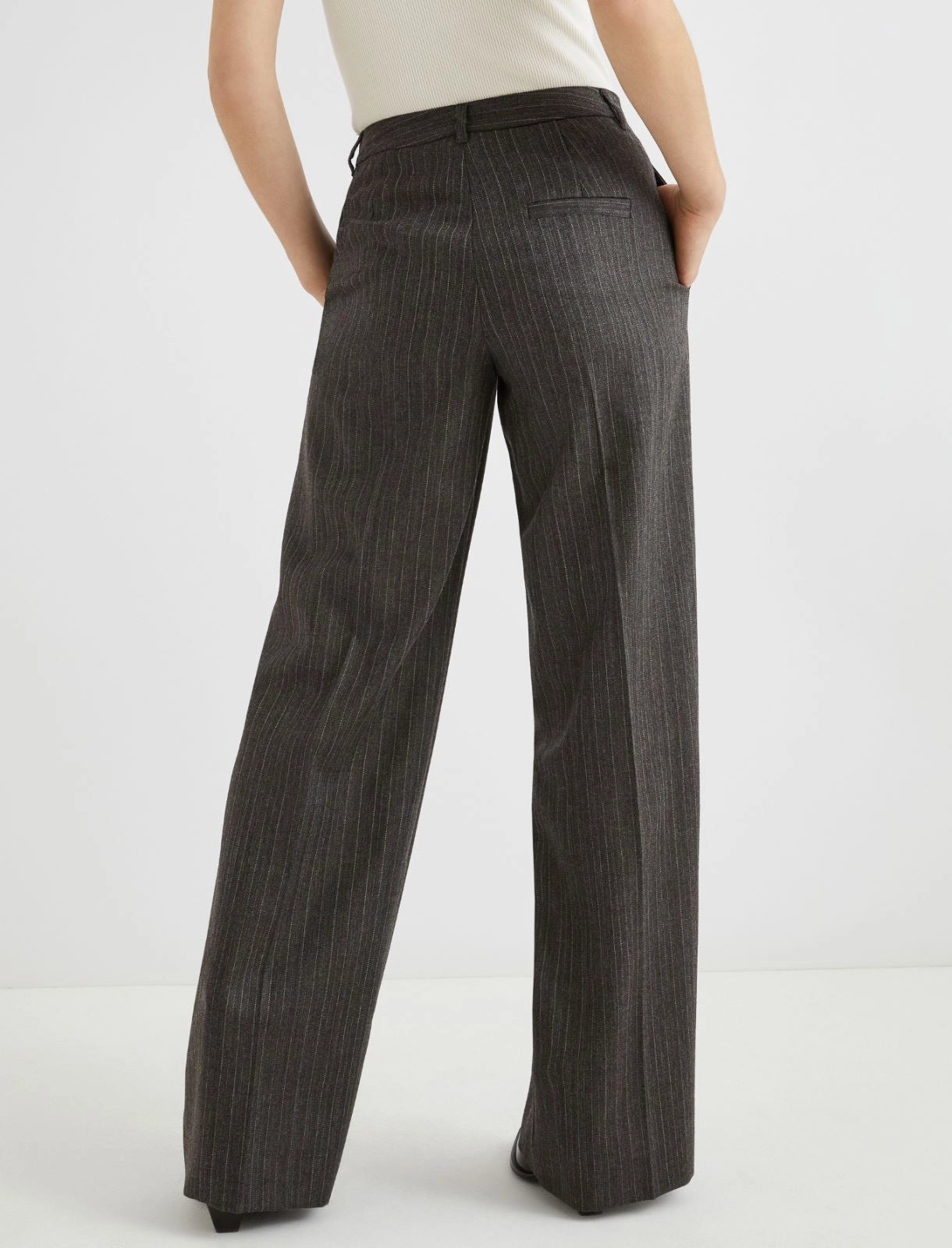 RENOIR - Straight-fit pure wool trousers