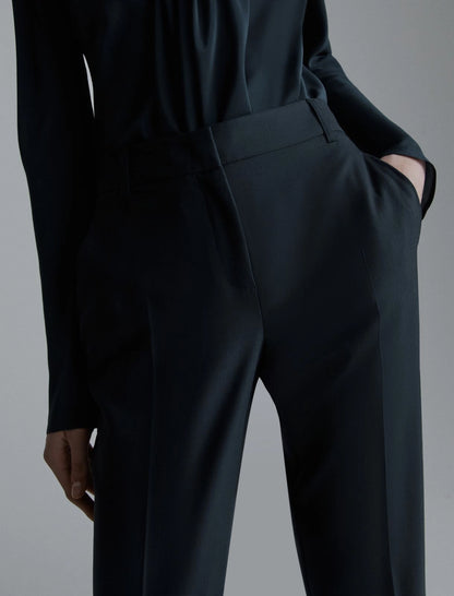 MATRICE - Slim gabardine trousers