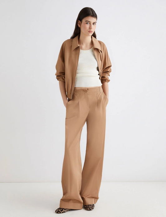 QUARTO - Water-repellent twill trousers