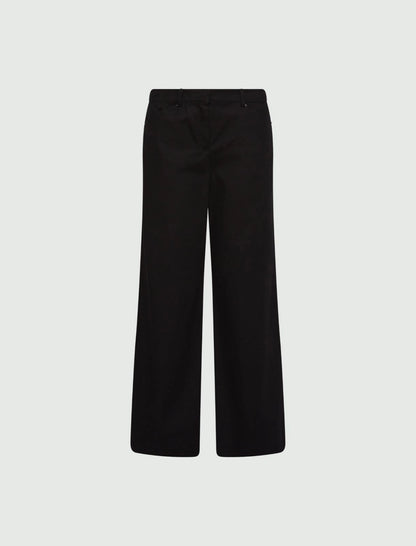 APUANIA - Twill wide-leg trousers