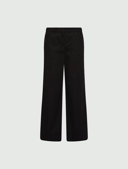 APUANIA - Twill wide-leg trousers