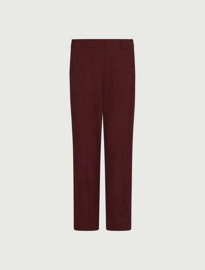 LECCIO - Stretch viscose trousers