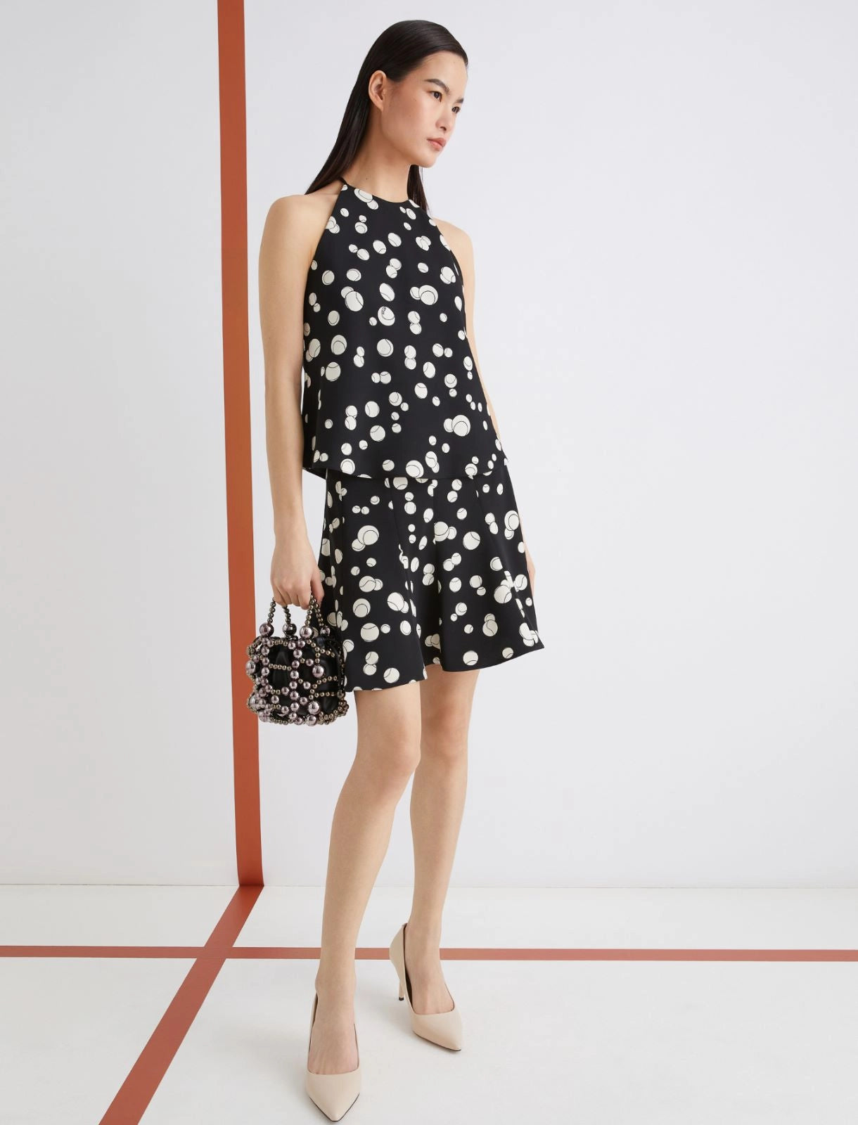 CORSICA - Sleeveless print top