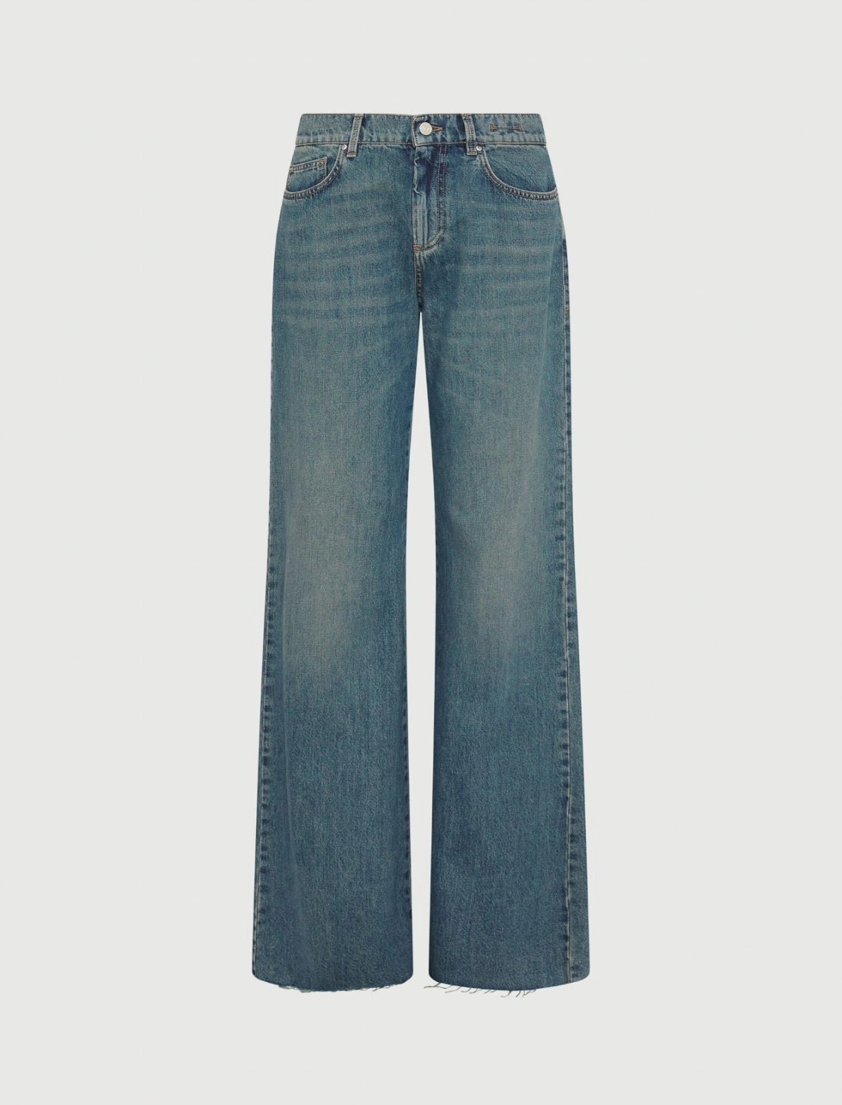 WLEG - Low-rise wide-leg jeans