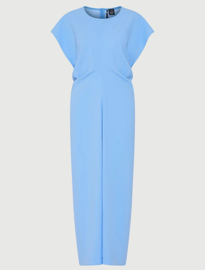 SALTO - Long crepe envers satin dress