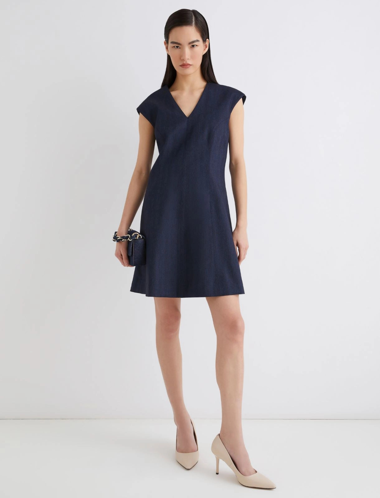 EDICOLA - Denim-look dress