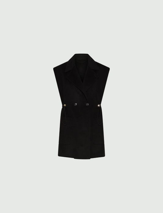MOLE - Long wool gilet