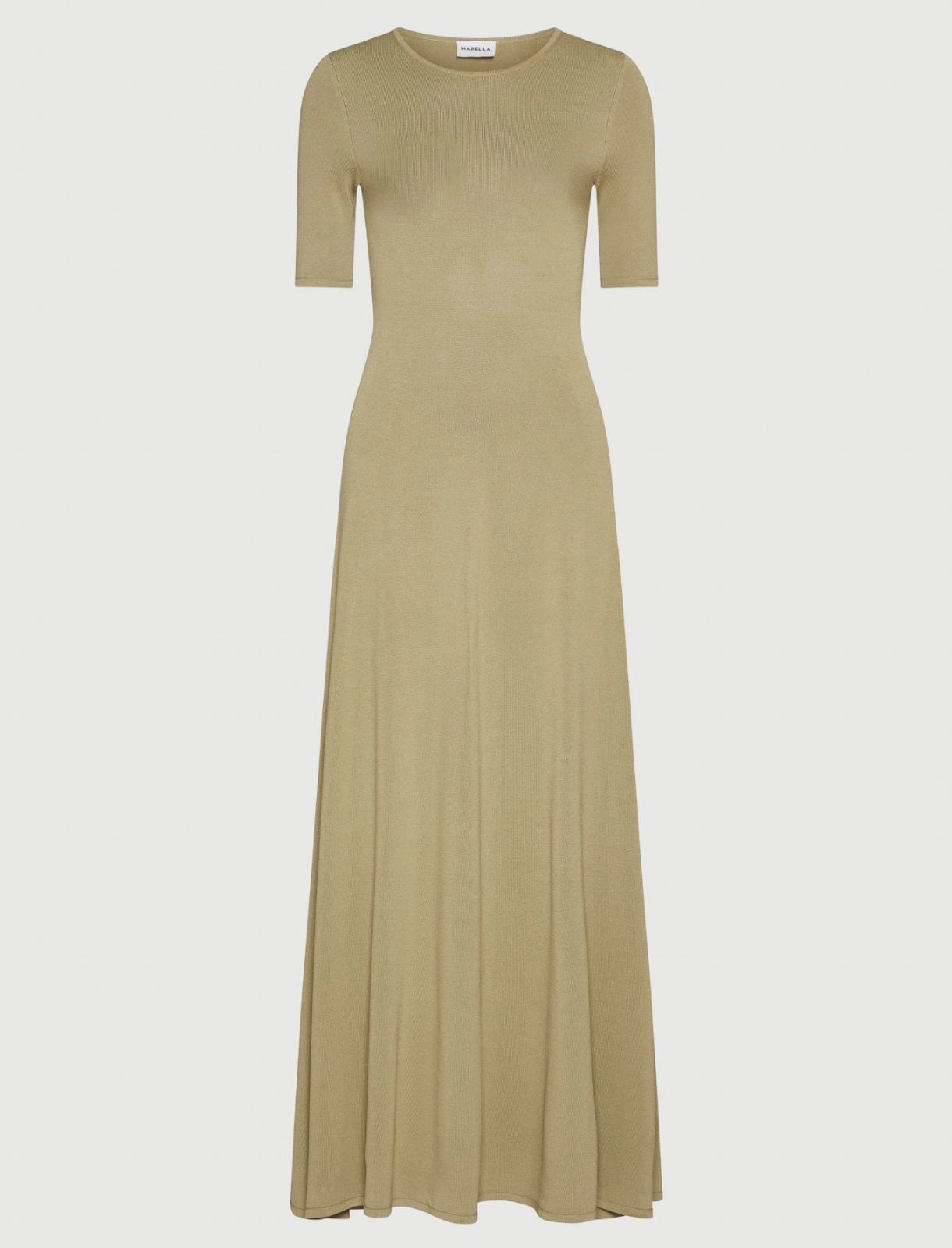 SAVINA - Viscose calf-length dress