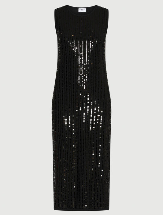 ADDETTO - Sleeveless sequin dress