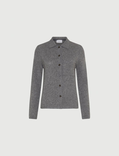 QUERO - Wool-cashmere cardigan
