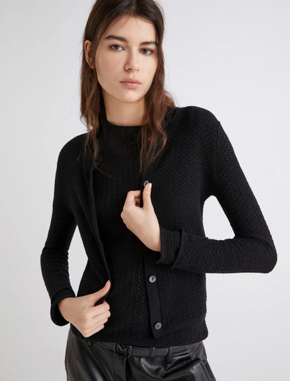 PAIOLO - Cotton mini cardigan