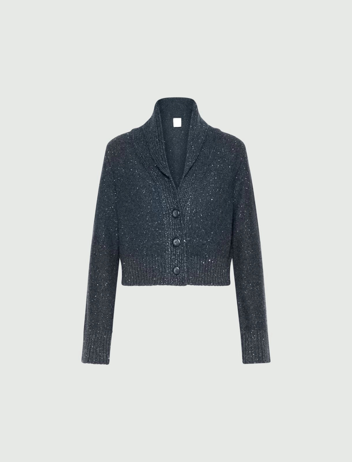 ZAMBIA - Sequinned cashmere-blend cardigan