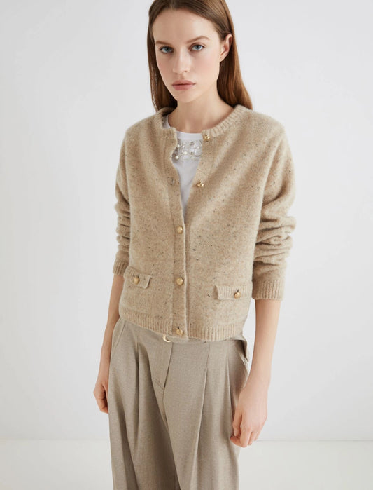 DAVINA - Cardigan with pockets