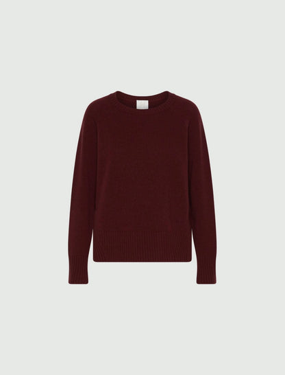 CELIA - Boxy-fit pure wool sweater