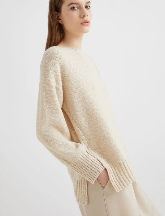 ENNIO Straight-fit cashmere-blend sweater