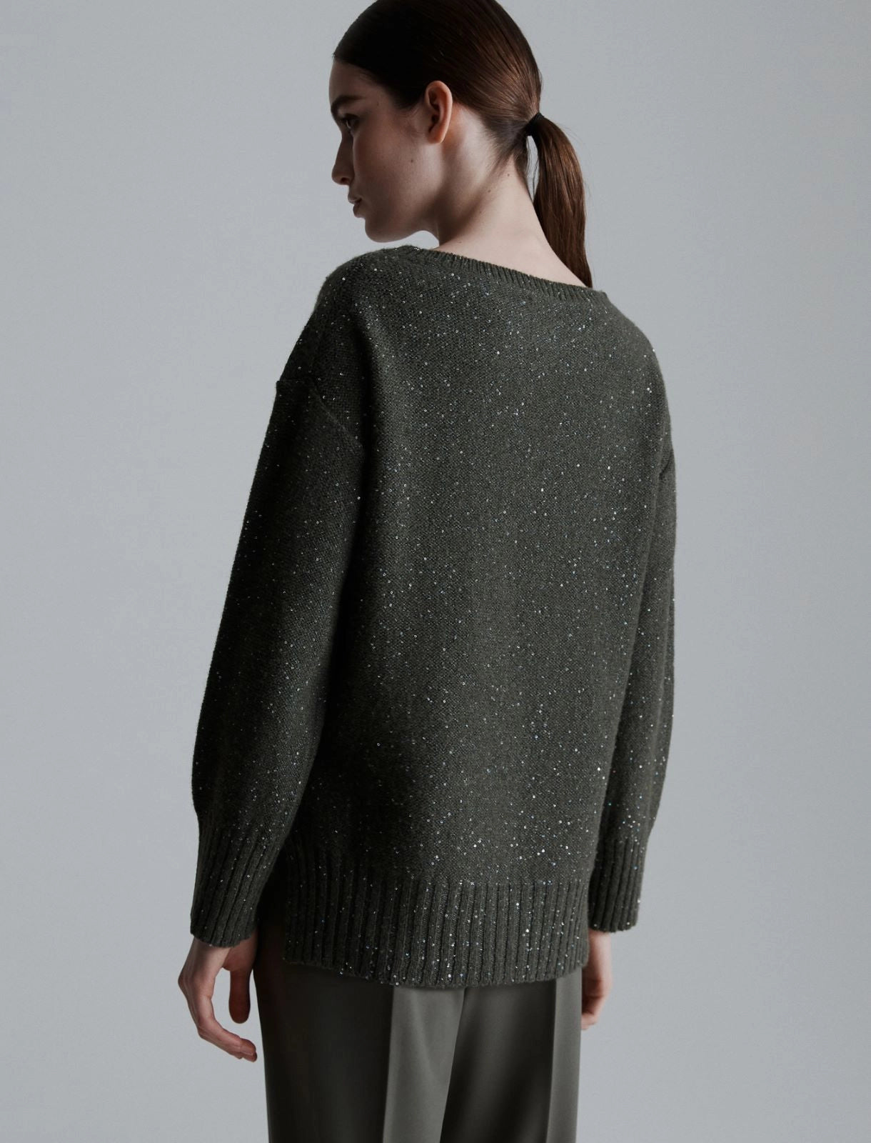 ENNIO Straight-fit cashmere-blend sweater