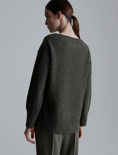 ENNIO Straight-fit cashmere-blend sweater