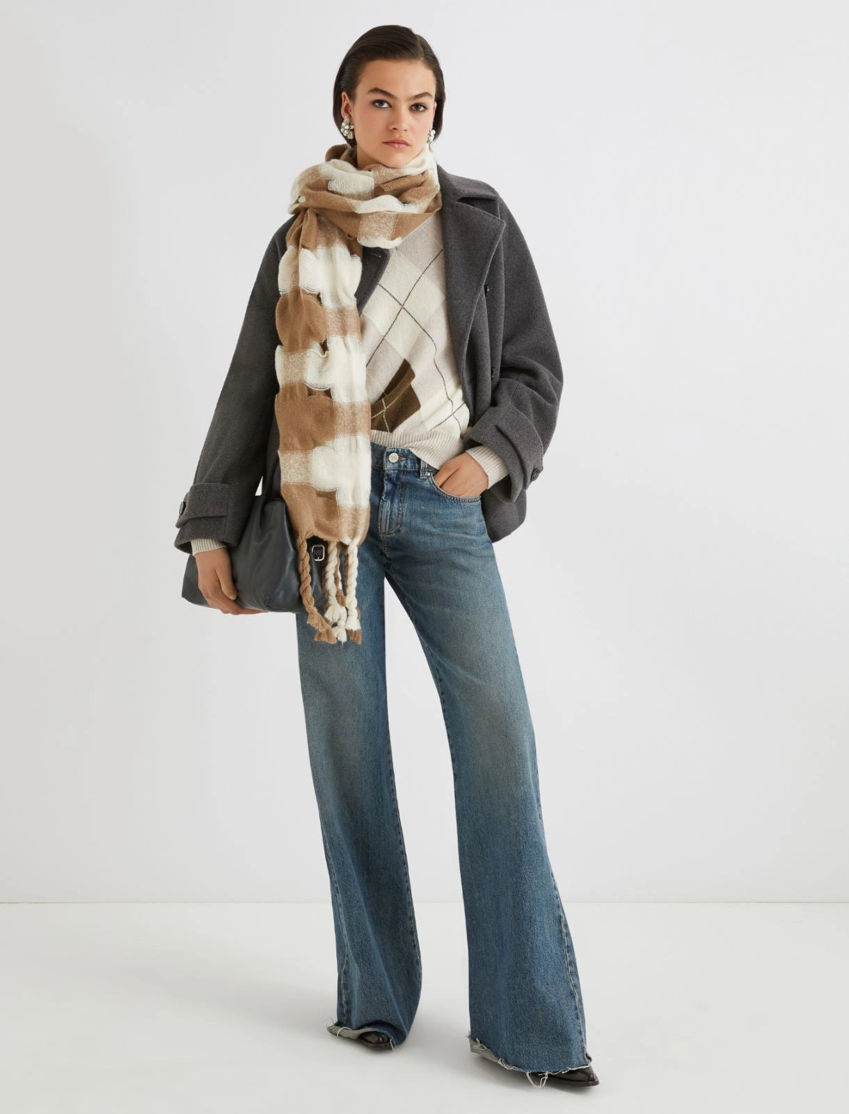 MOIRA - Cashmere-blend inlay