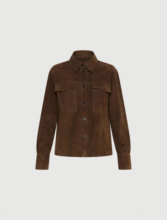 GIOCO - Suede shirt