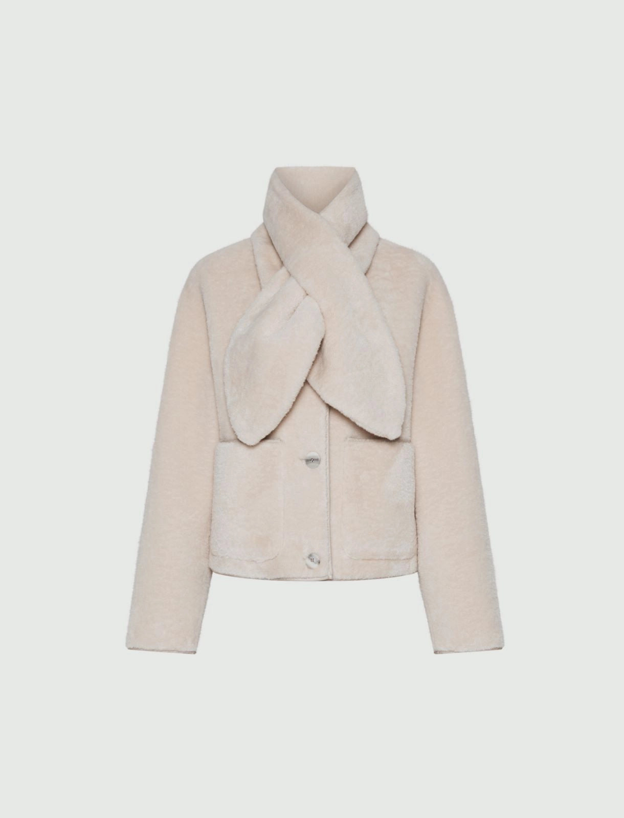 CECIL - Short jacket with scarf detail