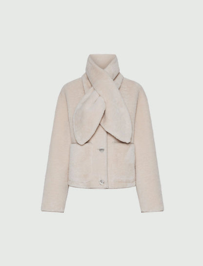 CECIL - Short jacket with scarf detail
