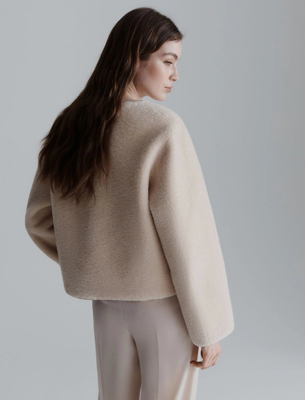 CECIL - Short jacket with scarf detail