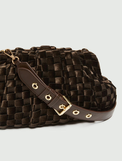 POLDER - Unstructured woven clutch