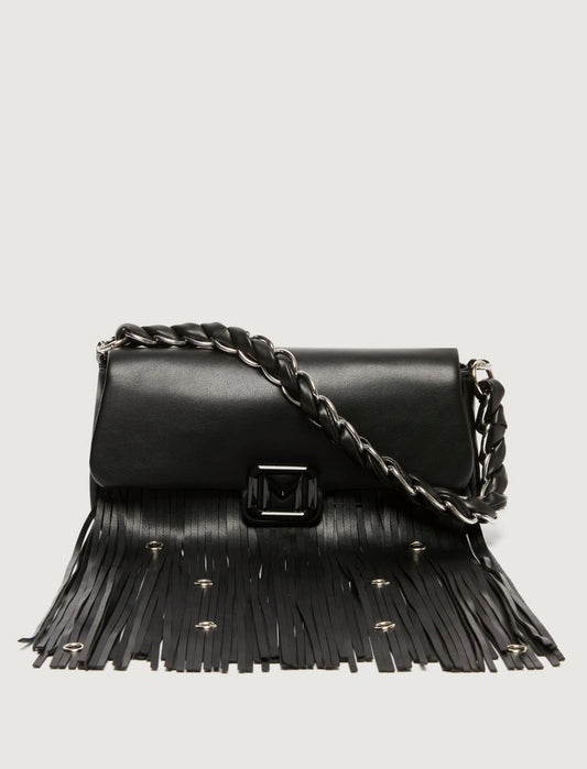 EMILY4 - Le Muse medium bag with fringes and eyelets