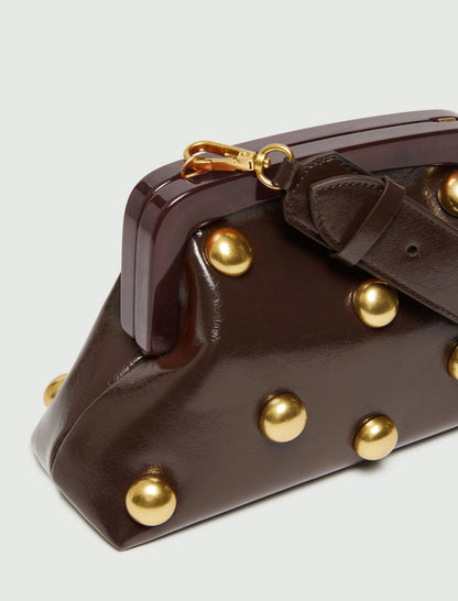 MUSICA - Small leather clutch