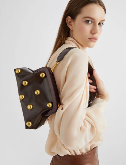 MUSICA - Small leather clutch